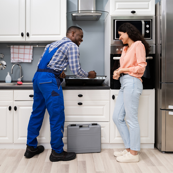 how long does it typically take to complete cooktop repair services in Center Point AL